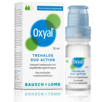 Oxyal® Trehalos Duo Action - intensivt återfuktande ögondroppar